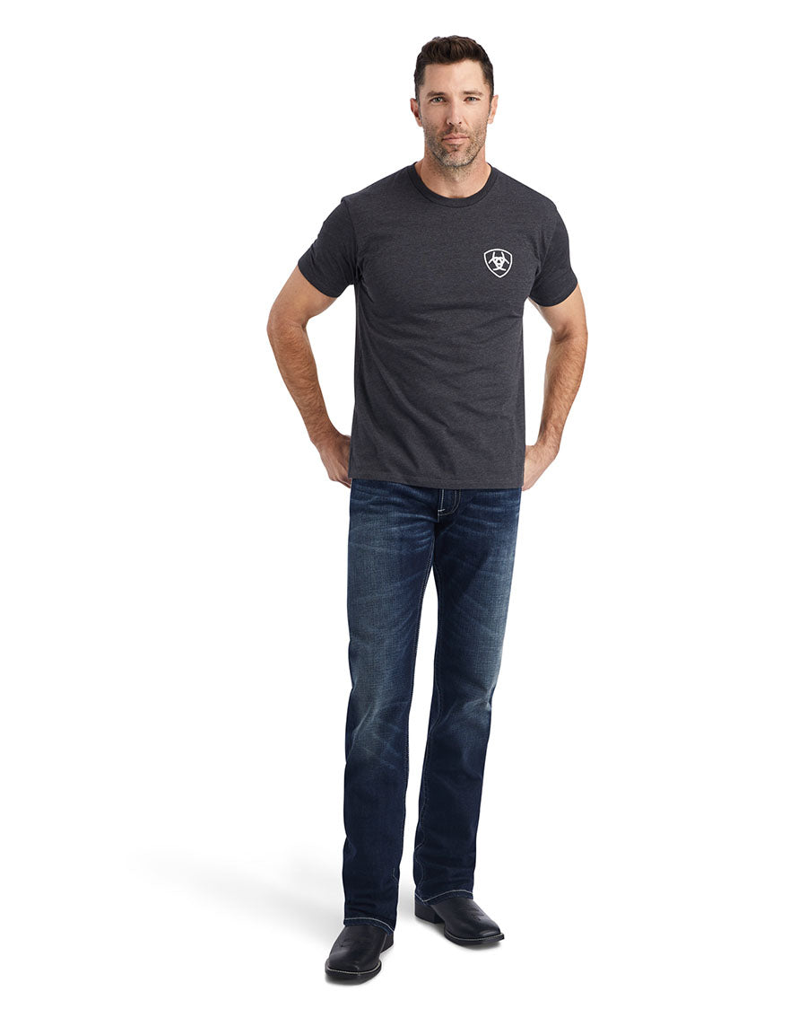 Men's Ariat Woodgrain Shield T-Shirt