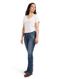 Women's R.E.A.L. Mid Rise Raquel Boot Cut Jeans