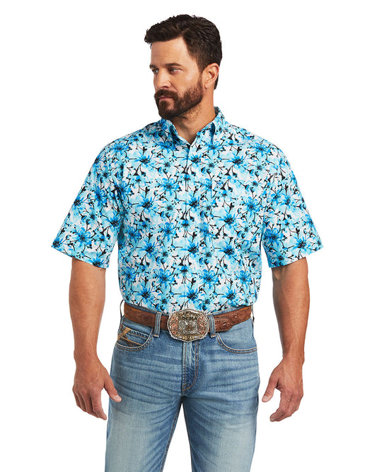 Men's Martin Classic Fit Shirt by Ariat from Skip’s Western Outfitters | ARI-10040770-XS-White