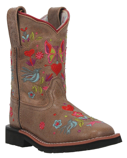 Youth Fleur Western Boots by Dan Post from Skip’s Western Outfitters | AWT-DPC3949-035-D