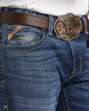 Men's M4 Low Rise Stretch Vaquero Fashion Boot Cut Jeans