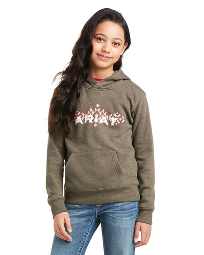 Girls' REAL Chest Logo Hoodie by Ariat from Skip’s Western Outfitters | ARI-10037730-XS-R