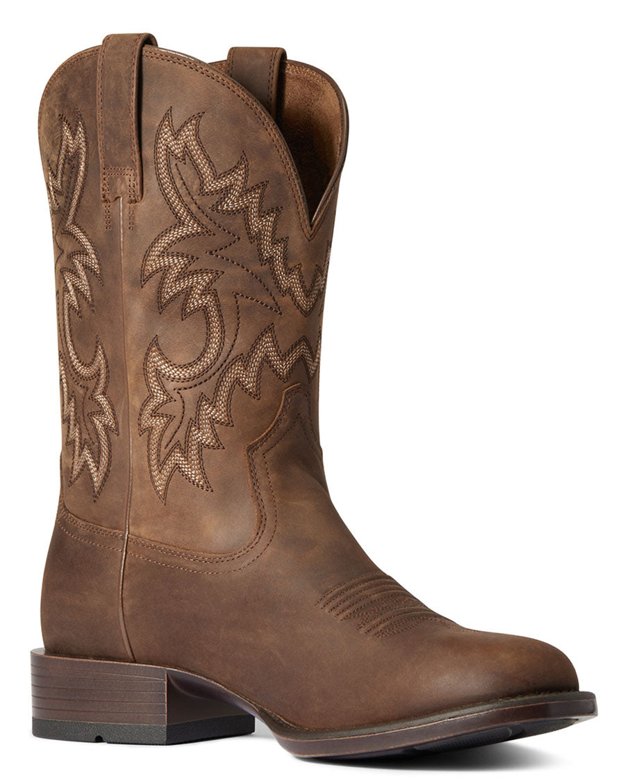 Men's Stockman Ultra Western Boots by Ariat from Skip’s Western Outfitters | ARI-10038367-070-D