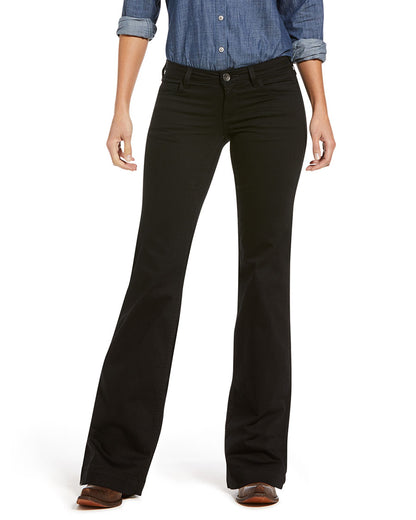 Women's Trouser Mid Rise Forever Wide Leg Pant by Ariat from Skip’s Western Outfitters | ARI-10033566-25-S