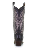 Women's Circle G Feather Embroidery Western Boots