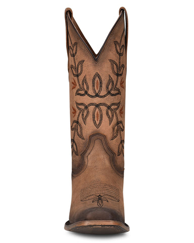 Women's Circle G Floral Embroidered Western Boots