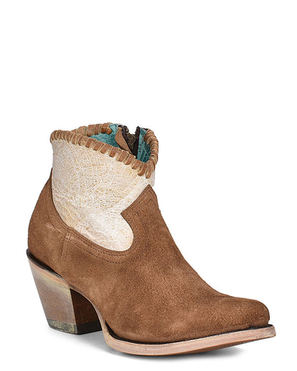 Corral A4276 Women's Handcrafted Pointed Toe Cowgirl Boots in Brown at Skip's Western Outfitters