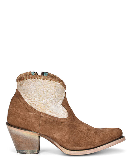 Corral A4276 Women's Handcrafted Pointed Toe Cowgirl Boots in Brown at Skip's Western Outfitters