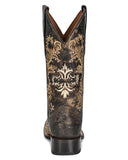Women's Embroidery & Studs Western Boots