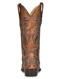 Men's Inlay & Embroidery Western Boots