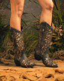 Women's Glitter & Crystals Boots