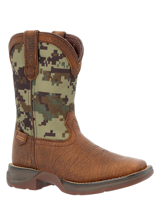 Big Kids' Lil' Rebel™ Western Boots by Durango from Skip’s Western Outfitters | DUR-DBT0235Y-035-M