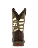 Big Kids' Lil' Rebel™ Army Western Boots