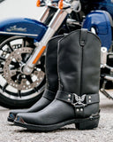 Men's Chopper Eagle Harness Pull-On Boots