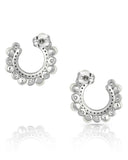 Women's Horseshoe Pearl Earrings