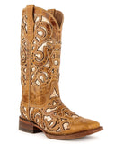 Women's Horseshoe Western Boots