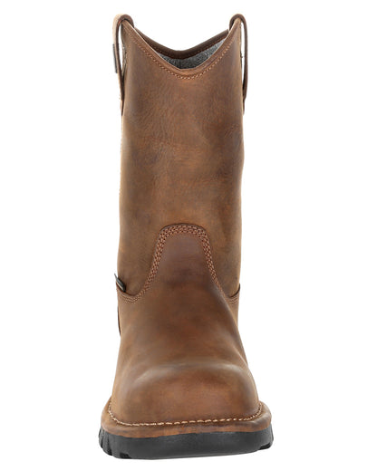 Men's Eagle One Waterproof Steel Toe Pull On Work Boots