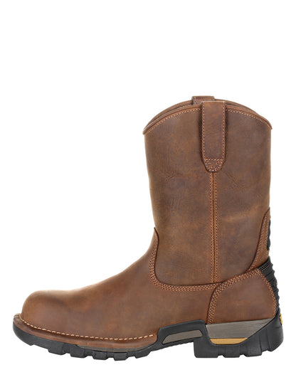 Men's Eagle One Waterproof Steel Toe Pull On Work Boots