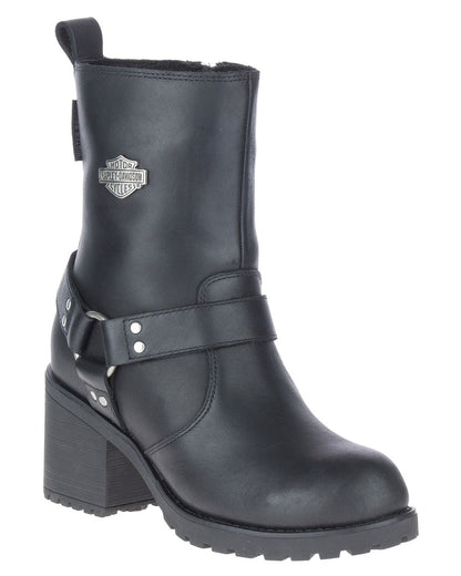 Women's Howell 6.75" Waterproof Motorcycle Boots by Harley from Skip’s Western Outfitters | HAR-D84665-060-M