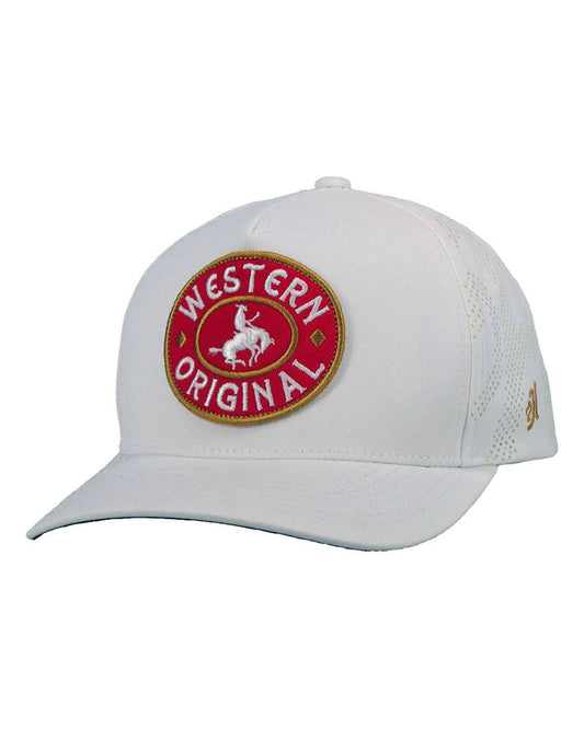 Steamboat Trucker Hat by Hooey from Skip’s Western Outfitters | HOO-2238T-WH-O/S-White