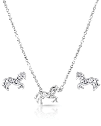 Women's All The Pretty Horses Jewelry Set