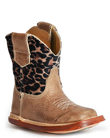 Infants' Cheetah Western Boots