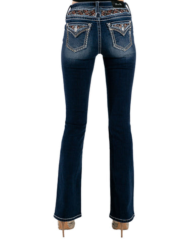 Women's Plaid Nights Bootcut Jeans
