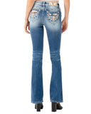 Women's Oh My Steer Mid-Rise Bootcut Jeans