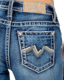 Women's Mountain Range Mid-Rise Bootcut Jeans