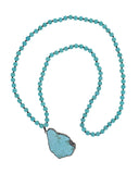 Women's Attitude Turquoise All Day Beaded Necklace