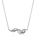 Women's Coiled Thunderstorm Necklace