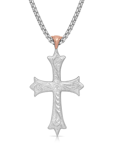Men's Legends Faith Cross Necklace