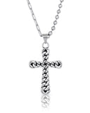 Women's Linked Cross Necklace