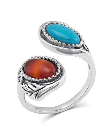 Women's Earth and Sky Adjustable Ring