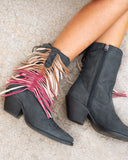 Women's Fringe Benefits Western Boots