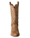 Women's Embroidered 12" Western Boots