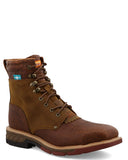 Men’s 8” Waterproof Alloy Toe CellStretch Lacer Work Boots