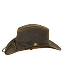 Men's Cheyenne Leather Hat