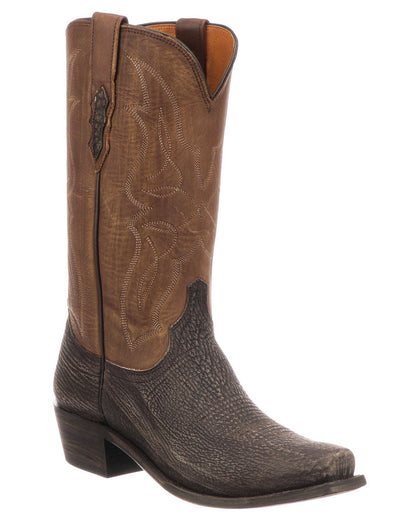 Men's Carl Sanded Shark Boots by Lucchese from Skip’s Western Outfitters