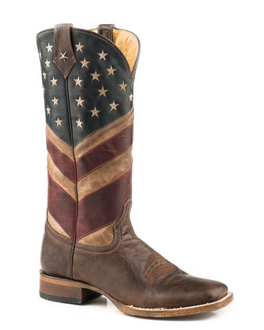 Women's Old Glory Wide Calf Western Boots