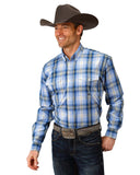 Men's Meadow Plaid Western Shirt