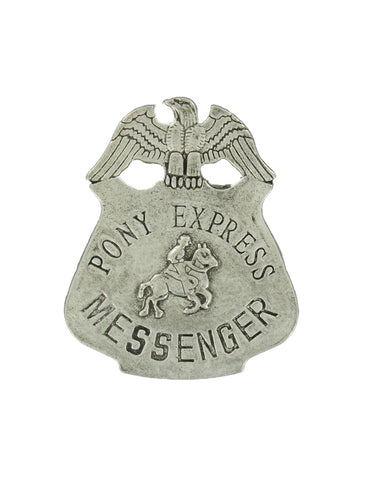 Pony Express Toy Badge