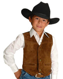 Kid's Cow Suede Vest