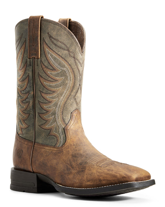 Men's Amos Western Boots by Ariat from Skip’s Western Outfitters | ARI-10029688-070-D