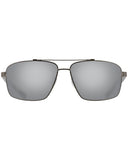 Flagler Gray Silver Mirror Sunglasses
