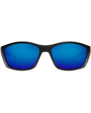 Fisch Blue Mirror Reader Sunglasses