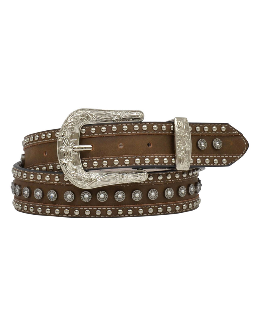 Women’s Gun Shell Leather Western Belt by 3D from Skip’s Western Outfitters | 10923627365