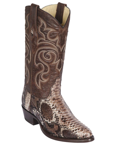 Men's Python R Toe Western Boots