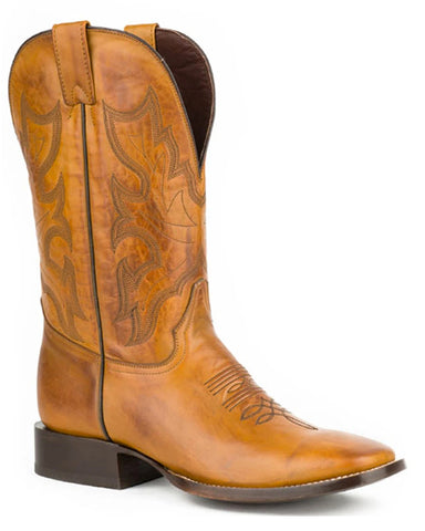 Men's Burnished Ficcini Leather Boots