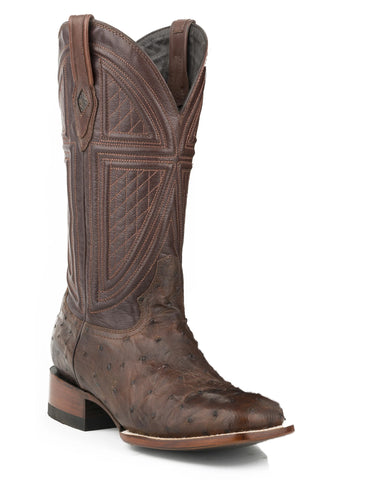 Men's Jackson Ostrich Western Boots